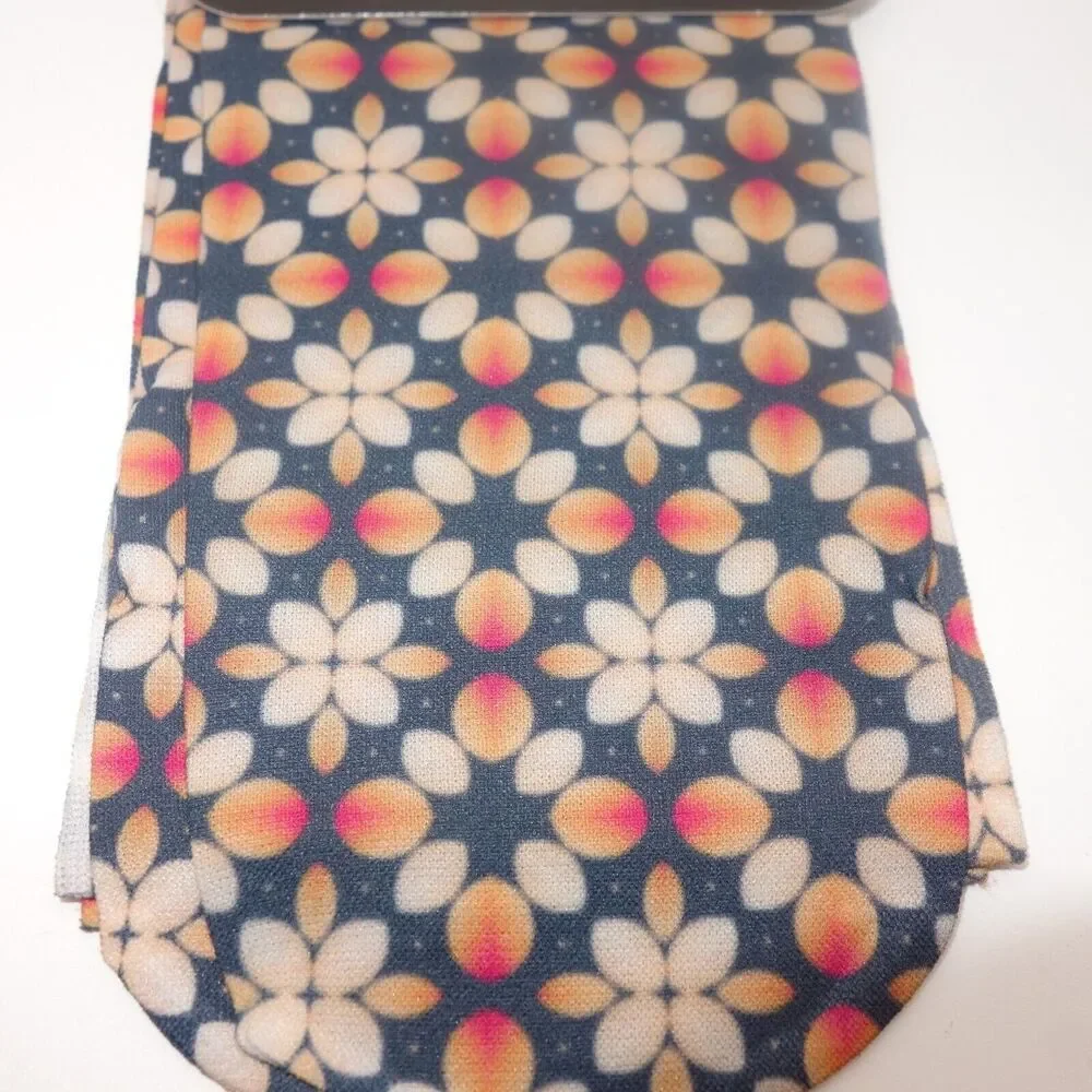 NEW Cutieful Therapeutic Compression Socks Fits Size 5-11 Fall Flowers Starburst